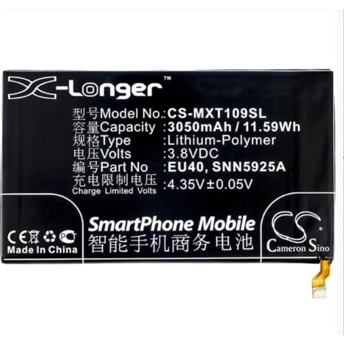 Cameron sino 3050mah battery for MOTOROLA Droid Maxx Ultra XT1080 XT1080 MAXX XT1080M EU40 SNN5925A Mobile, SmartPhone Battery