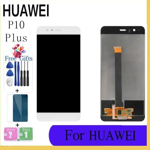 For Huawei P10 Plus LCD Display Touch Screen Digitizer With Frame Assembly VKY-L09 VKY-L29 VKY-AL00 Replacement Parts