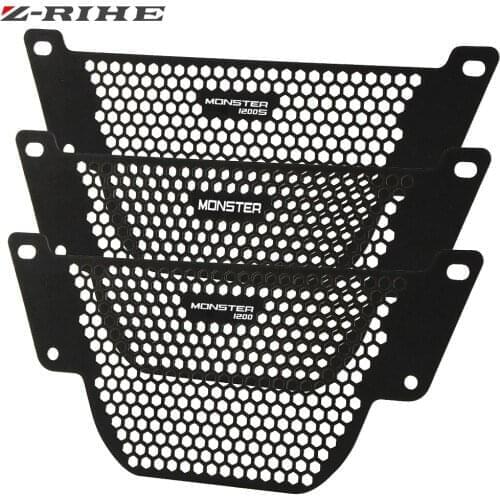Motorcycle Radiator Grille Guard Cover Protector For Ducati Monster 1200 13-2020 1200S 2014-2020 1200R 16-2019 Oil Cooler Guard