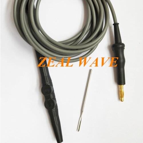 Electrosurgical Pen Handle High Frequency Surgery Monopolar Cutting Hemostatic Pen Foot Control Electrocoagulation Head