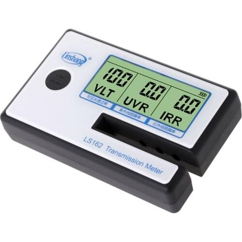 LS162 Window Tint Meter Solar Film Transmission Meter VLT UV IR Rejection Tester Dropship