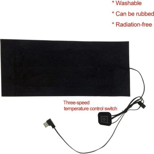 Waterproof 3 Patterns Heating Pad Warmer Electric Heating Pads Reptiles Climbing Heat Mat Adjustable Mat For Cloth Foot Warmer