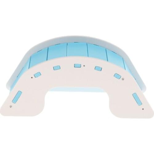 Small Pet Ferret Bridge Toy Chew Wooden Hamster Gerbil Hedgehog Mice Boat