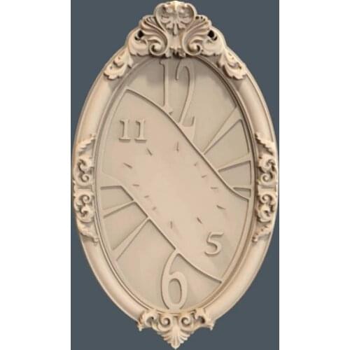 3d STL Model for CNC Router Engraver Carving Machine Relief Artcam Aspire "Wall clock new"(ES)