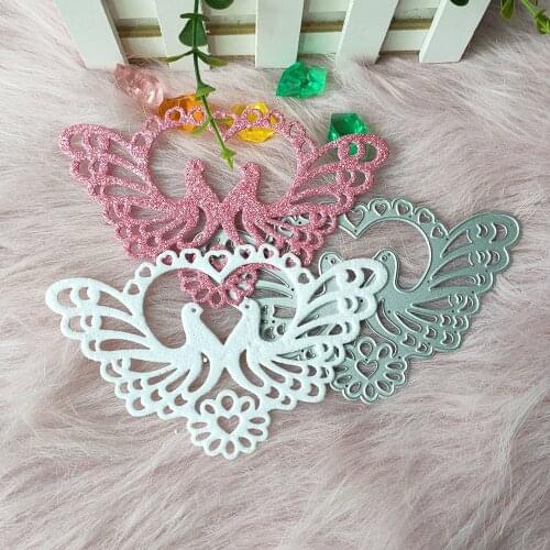 New Peace Bird love bird metal cutting die mould scrapbook decoration embossed photo album decoration card making DIY handicraft