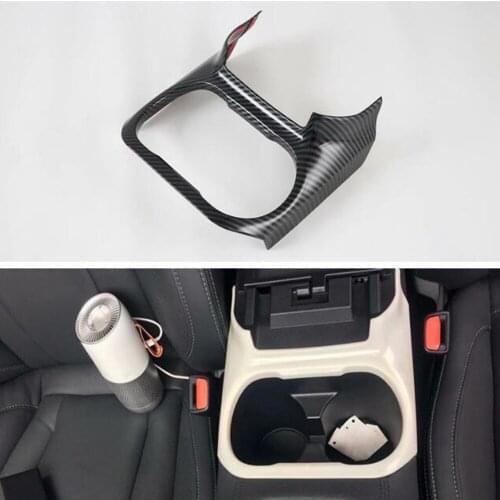New ABS Car Styling For Subaru Outback 2021 Water Cup Holder Frame Trim Auto Molding
