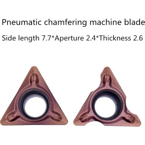 Pneumatic Chamfering Machine Boring Blade TPMT080204N-SU Chamfer C R1.5 R Angle 7.7*2.4*2.6
