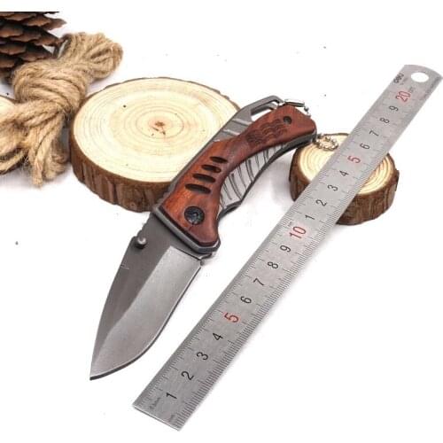 Survival Tactical Knife Folding Blade Hunting Pocket Knife Hardened 440C 57HRC camping Outdoor EDC Multi tools