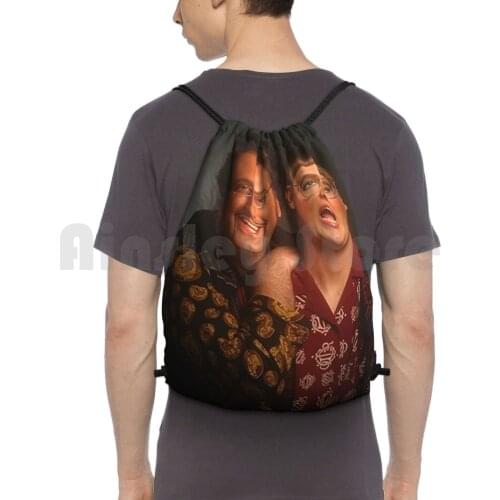 Tim And Eric News Backpack Drawstring Bags Gym Bag Waterproof Tim And Eric Dr Steve Brule Dr Steve Brule Check It Out
