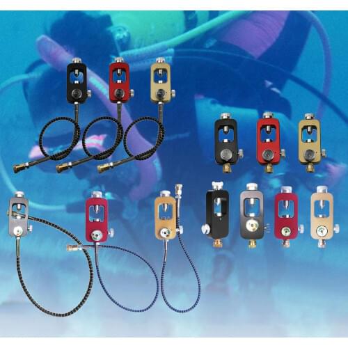 Air Tank Refill Adapter Scuba Oxygen Cylinde Underwater Diving Oxygen Bottle Connector Snorkeling Breathing Device Access Tool