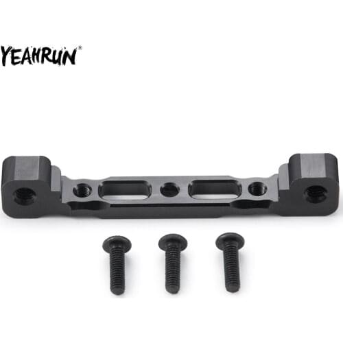 YEAHRUN Metal Front Upper Back Arm Holder Fixing Mount Set For 1/8 Arrma Kraton Senton Typhon Talion RC Car Upgrade Parts