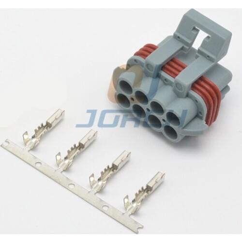 10 sets kit 5 way delphi pa66 female connector super seal socket 12052600