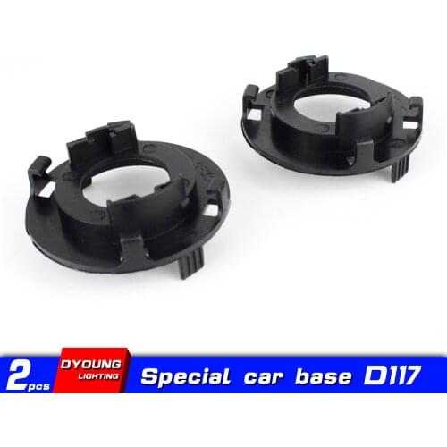 H7 Adaptateurs For Kia Car Accessories Led Adapter Socket Holder High Quality For Hyundai K3 K6 Mistra LAVIDA Gran D117 2Pcs