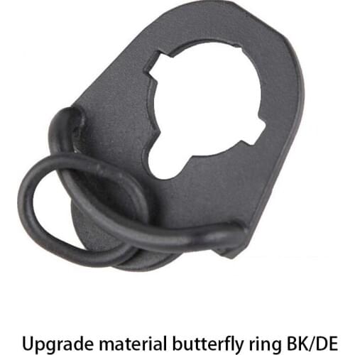 Water bullet M4 water bomb gun accessories sling ring butterfly ring buckle buckle CQB strap upgrade material ring tun gun parts