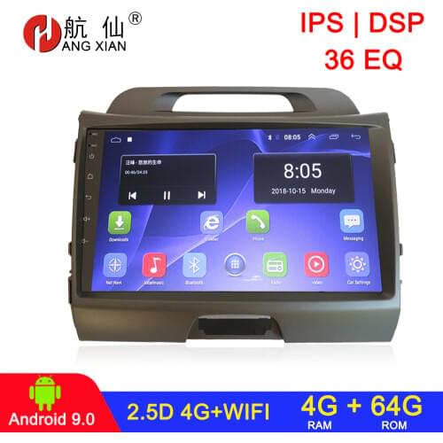 Android 9.1 Car Radio Multimedia no 2 din Sportage 3 4 2010-15 Video Player Navigation GPS For KIA Sportage 1 2 sedan