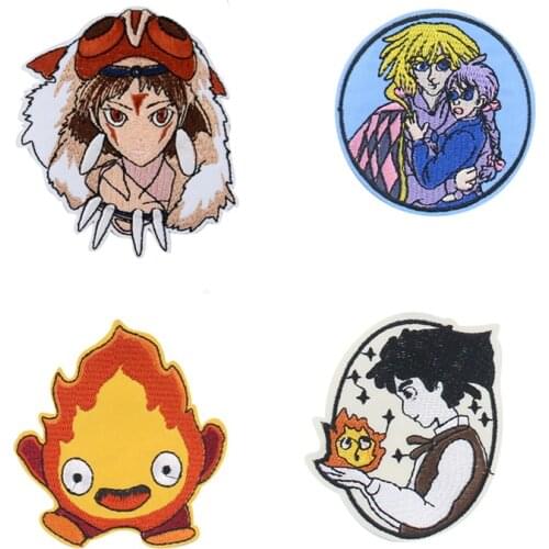 Howls Moving Castle anime action figure prefect quality cloth stickers classic toys home decoration