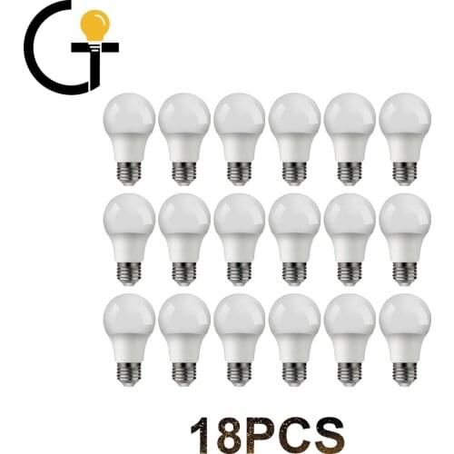 18pcs A60 9w E27 3000k Energy Saving Lamp For Home Office Interior Decoration