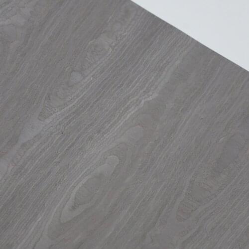 GREENLAND Horizontal Grey Wood Veneers Flooring DIY Furniture Natural Material Doors Cabinet Size 250x60 cm