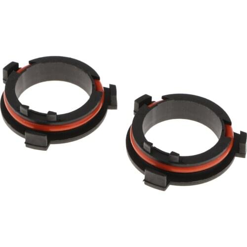 2 pcs LED kit Headlights Bulbs Base Holders Adapters for Opel Vauxhall Astra