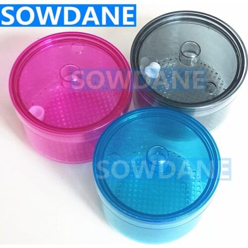 1 piece Dental cleaning box Disinfection Autoclavable Box Plastic Case Container for burs files denture