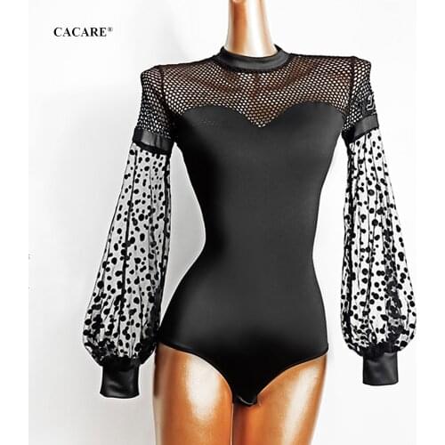 Leotard Women Bodysuit for Ballroom Dance Competition Dresses Waltz Latin Tango Dresses Standard Flamenco Costume Body D0764