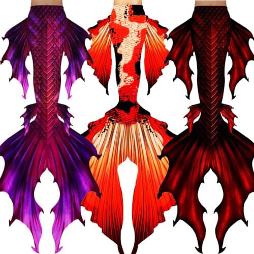Adult Kids Girl Swimming Mermaid tail With Monofin Mermaid Costume Cosplay Customized Mermaid Tail Swimsuit Fantasy Beach Bikini