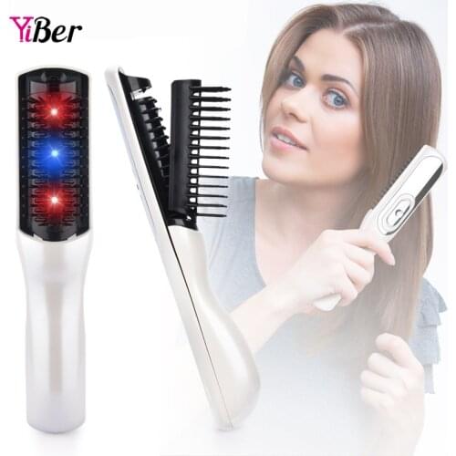 Massage Comb Infrared Health Hair Growth Laser Comb Anti-static Brush Hair Care Regrow Therapy Treatment Tangle Detangle Comb