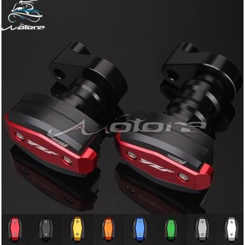 Motorcycle CNC Crash Pad Frame Slider Protection Guard For YZFR6 YZF-R6 YZF600 YZF 600 2006 2007 06 07