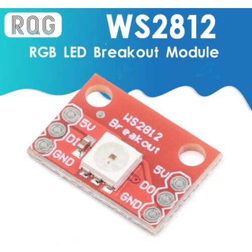 New WS2812 RGB LED Breakout module For arduino