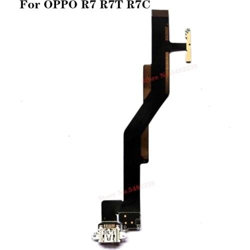 Original Charger Plug Board Connector For OPPO R7 R7T R7C USB Charging Port Dock Flex cable Replacement Parts