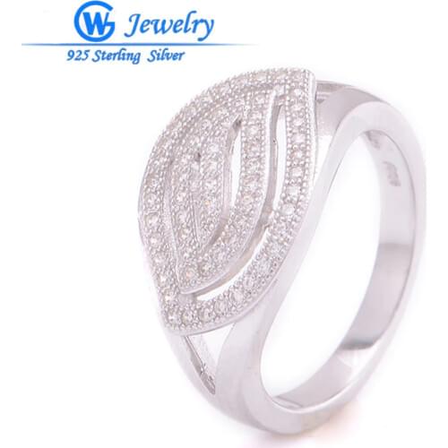 GW Fashion Jewelry Rings for Women Wedding Sterling Silver 925 Rngs size 9 8 7 6 Wholesale Jewelry Store FRITV008H50