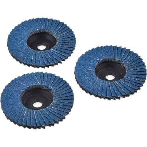 3pcs 3''Grinding Wheels Flap Discs 75mm Angle Grinder Sanding Disc Wood Abrasive Tool Wood Cutting For Angle Grinder