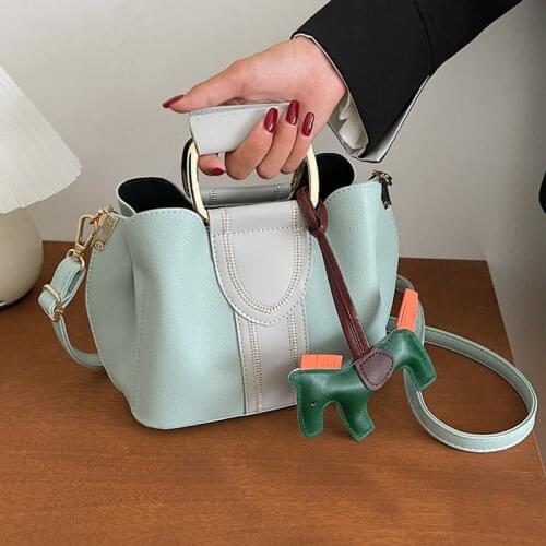 BLSX Women's Leather Bags With Short Handles