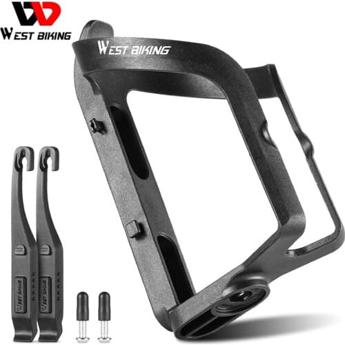 WEST BIKING Bicycle Bike Water Bottle Holder Cages with Screws Tire Lever Outdoor Tools Storage Box Bracket Bike Accessories