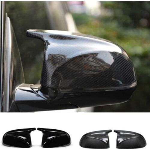For BMW New Models X3 G01 X4 G02 X5 G05 Rear Side View Mirror Cover M Look Gloss Black Color 2018-UP