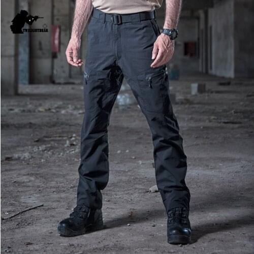 New Mens Tactical Pants High Quality Warterproof Military Combat Pant Men Training Cargo Pants Overalls Tooling Trousers BF33