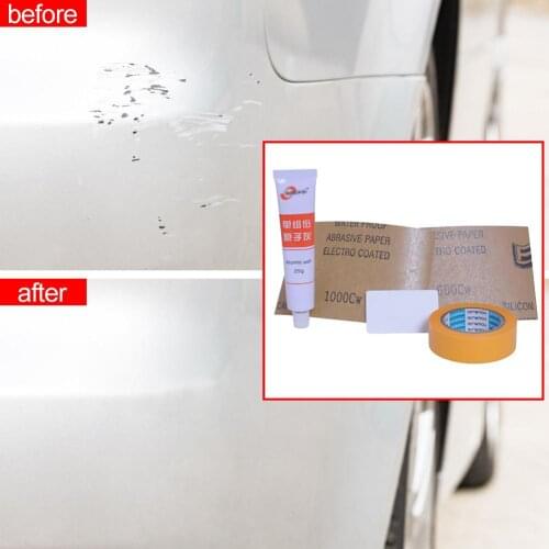 Car Scratch Repair Polishing Kit Scratch Filler Retreading Assistant Smooth Repair Tool Vehicle Care Maintenance Polishing Kits