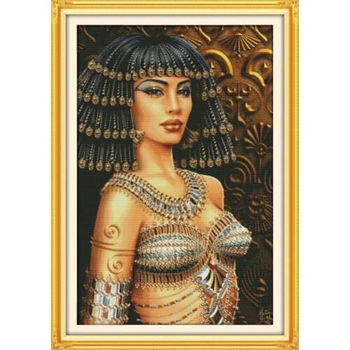 Cleopatra Printings Cross Stitch Kits Embroidery Needlework Kit Printed Canvas DMC Counted printed Cross-stitch set Home Decor
