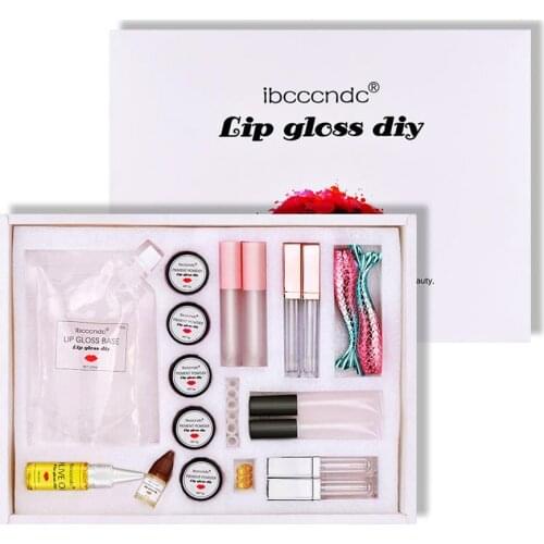 New Moisturizing Handmade Lip Gloss Base Gel Lip Glaze Material Odorless Lipgloss Base For DIY Lip Gloss Making Kit Set