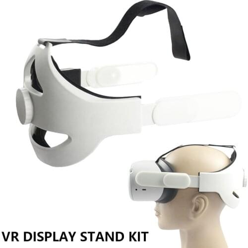 Willkey For Oculus Quest 2 Head Strap VR elite strap Increase Supporting Forcesupport improve Comfort Virtual Reality Access