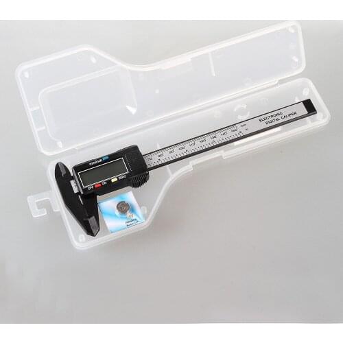 New arrival Digital Electronic Gauge Carbon Fiber Vernier Caliper 150mm/6inch Micrometer