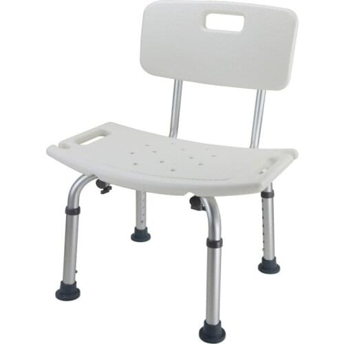 Aluminum Alloy Bath Chair Bathroom Stool for the Disabled Elderly Supplies Pregnant Women Bath Chair Shower Stool Non-Slip