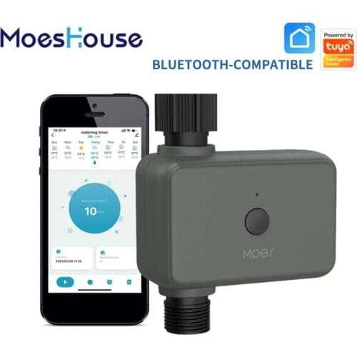 WIFI Watering Timer IP55 Automatic Drip Irrigation Garden Water Controller Valve Google Assistant Smart Home,Alexa Bluetooth