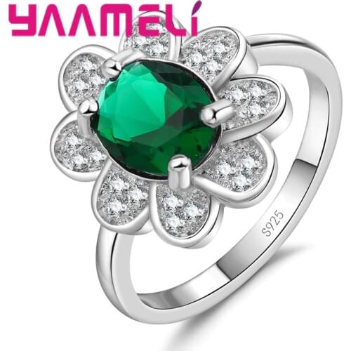 Factory Cheap Price Sunflower Rings Woman Fashion Finger Ring For Wedding/ Engagement/Party