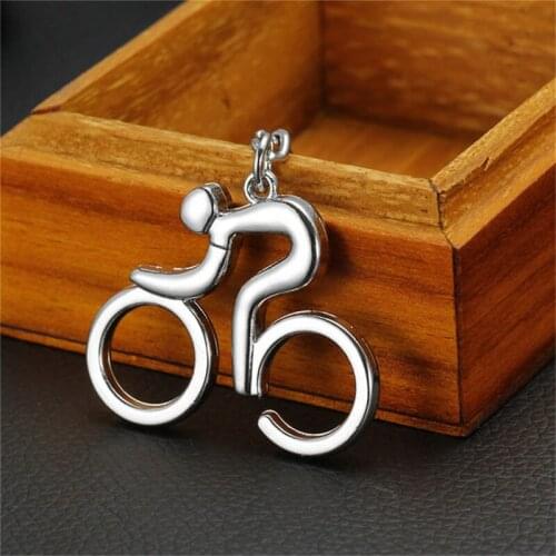 Lovely Bicycle Motorcycle Biker Crystal Rhinestone Metal Bag Pendant Keyring Keychain For Car