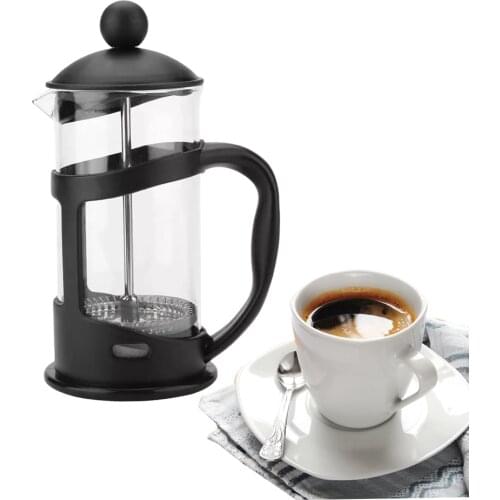 350/600/800ml French Press Coffee Maker Coffee Brewer With Stainless Steel Filter Camping Travel French Press Coffee Tea Maker