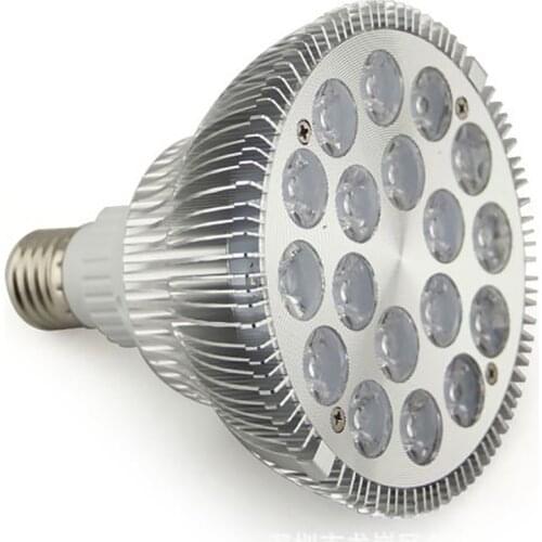 8PCS/lot White Shell Color 36W PAR 38 LED Spotlight bulbAC100-277V LED Downlight