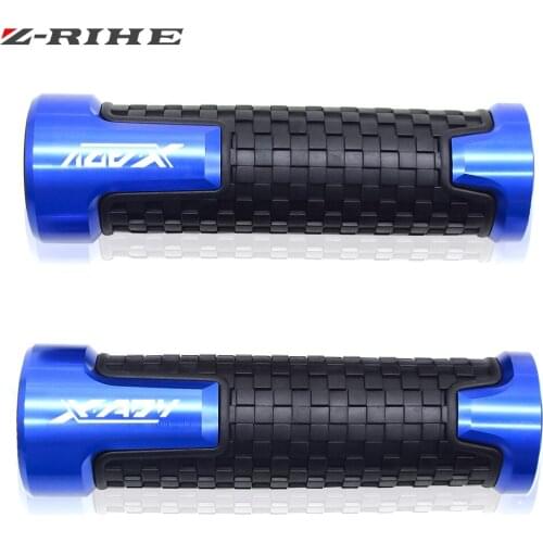 For Honda XADV X-ADV 2017-2018 Motorcycle Accessories Racing Grip CNC PVC Anti-Skid Handlebar Grips 7/8 "22mm FOR XADV Logo