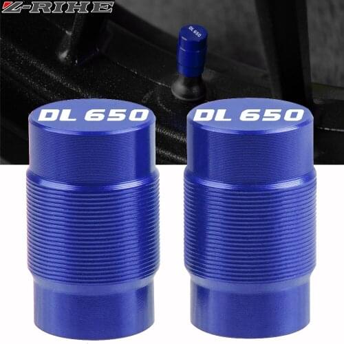 For Suzuki DL650 V-Strom Vstrom 650 2012-2019 2013 Motorcycle CNC Aluminum Accessorie Wheel Tire Valve Stem Caps Airtight Covers