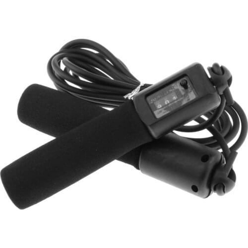 Home Sports Fitness Skipping Counting PVC Jump Rope Adjustable Workout Exercise